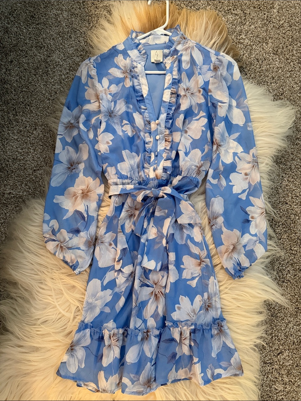 Joie Women’s Blue Floral Dress